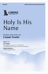 Holy Is His Name SATB choral sheet music cover